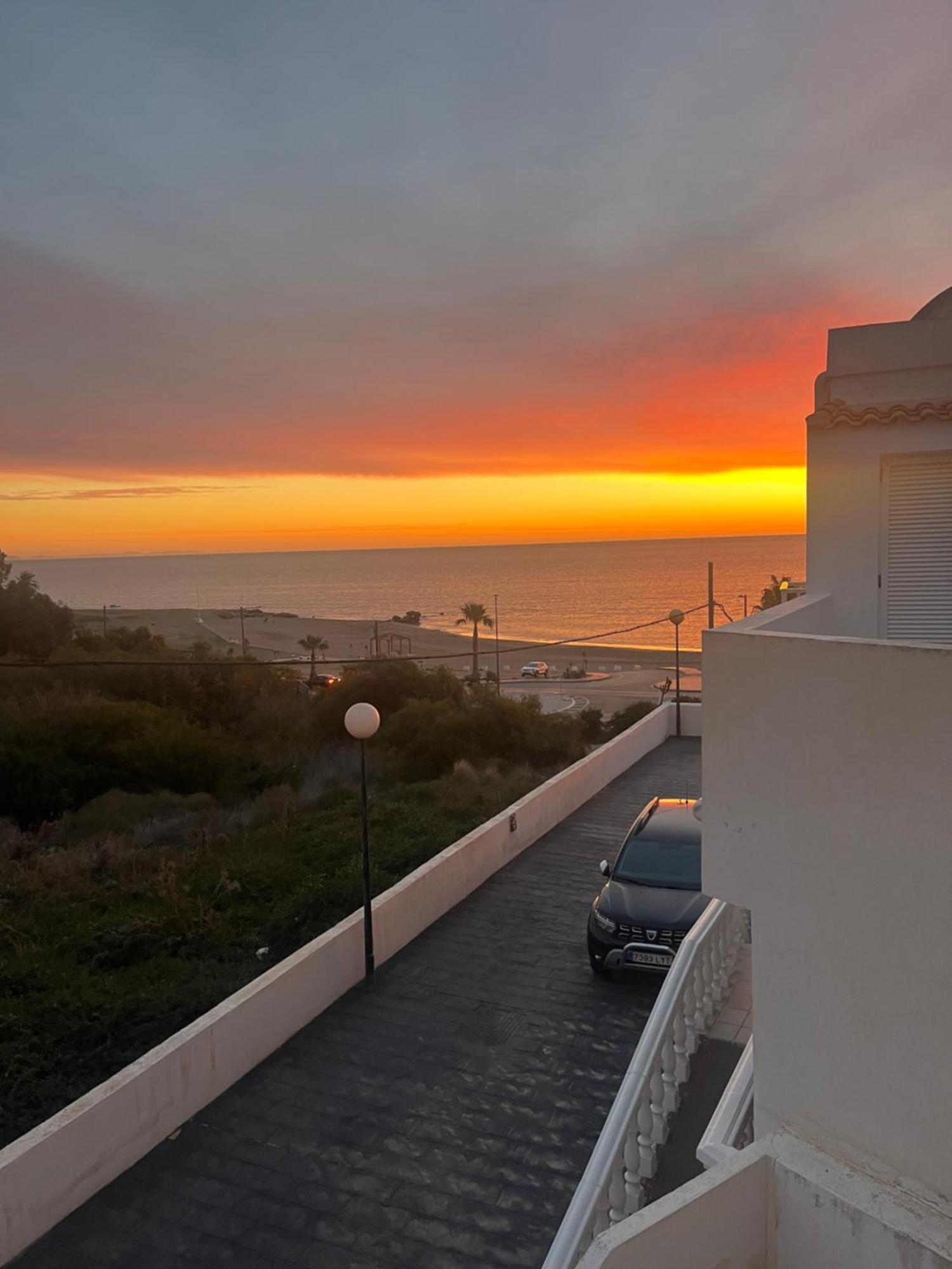 Mojacar Casa El Cantal Playa Con Vistas La Mar Exterior foto